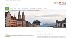 Desktop Screenshot of curaviva-zh.ch